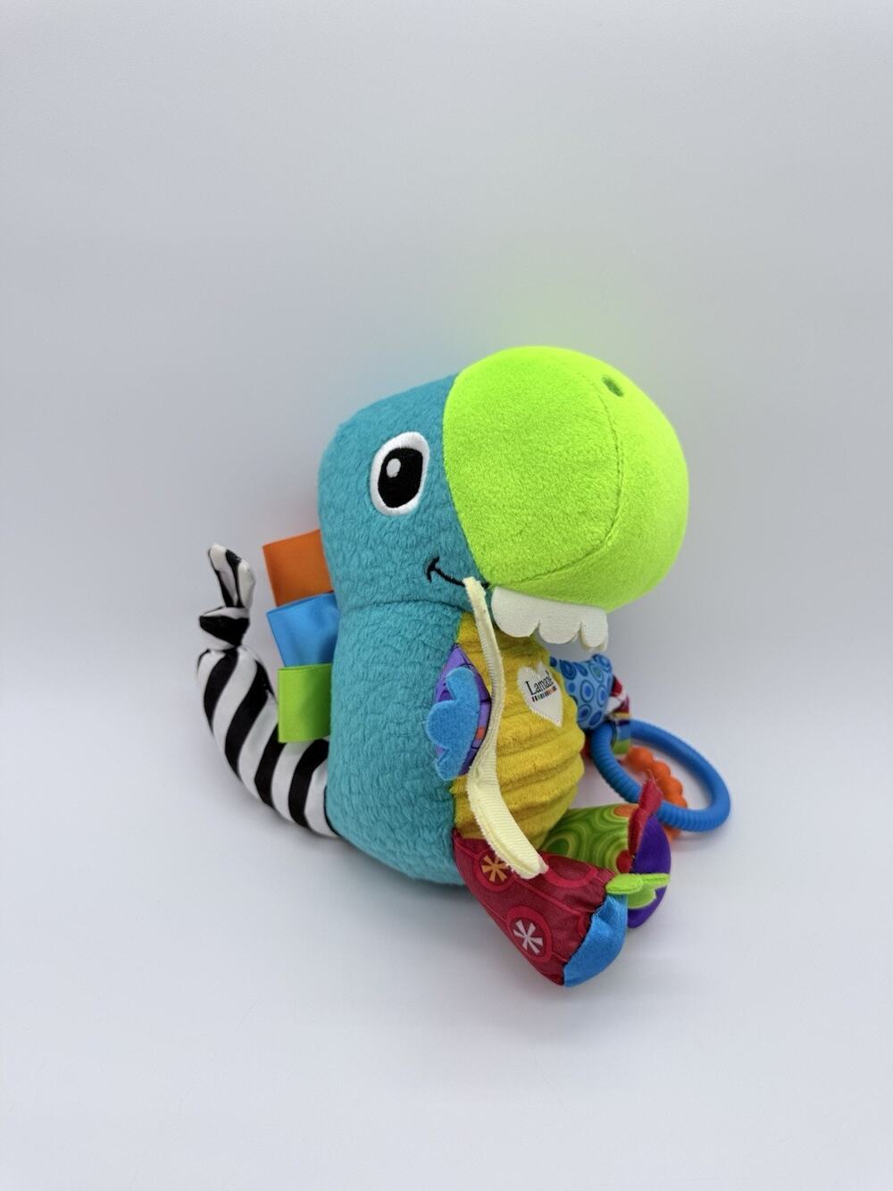 Lamaze DINOSAUR Plush Infant / Baby Stuffed Toy 8"